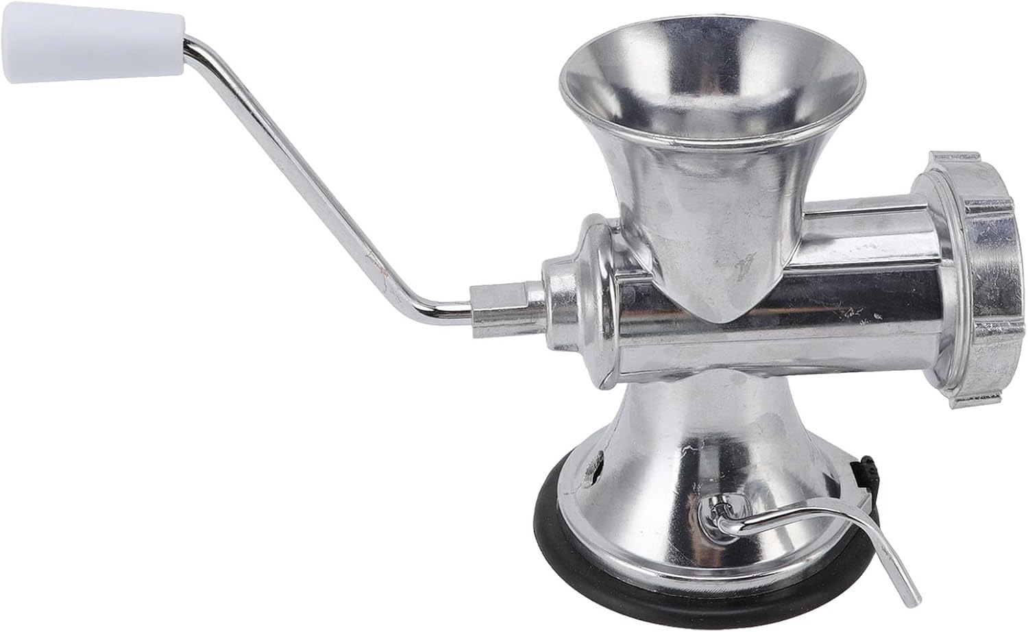 HEEPDD Manual Meat Grinder, Design, Versatile Kitchen Tool for Home Cooking and Sausage Making, Height 6.5 Inches Manual Meat Grinder, Aluminum Alloy, Compact Nan Kitchen