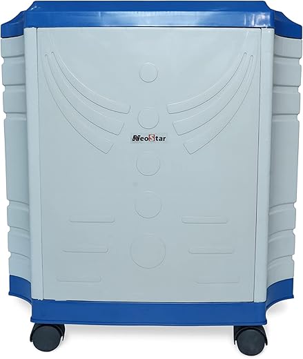 NEO STAR Plastic Tall Tubular Tt/Lt Single Battery Inverter Trolley