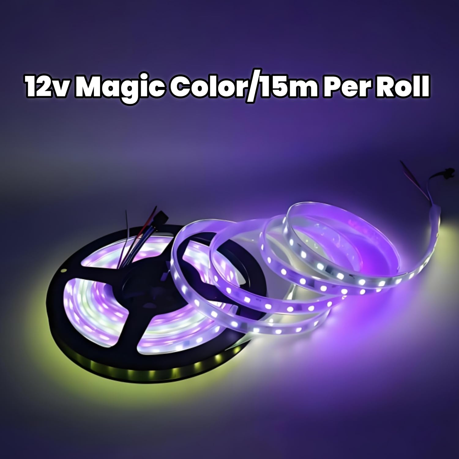 Lampa LED 3D Thundercloud DIY zmieniający się kolorowy pasek z synchronizacją muzyki kreatywna DIY lampa sufitowa do sypialni pokoju gier impreza 5M/16Ft