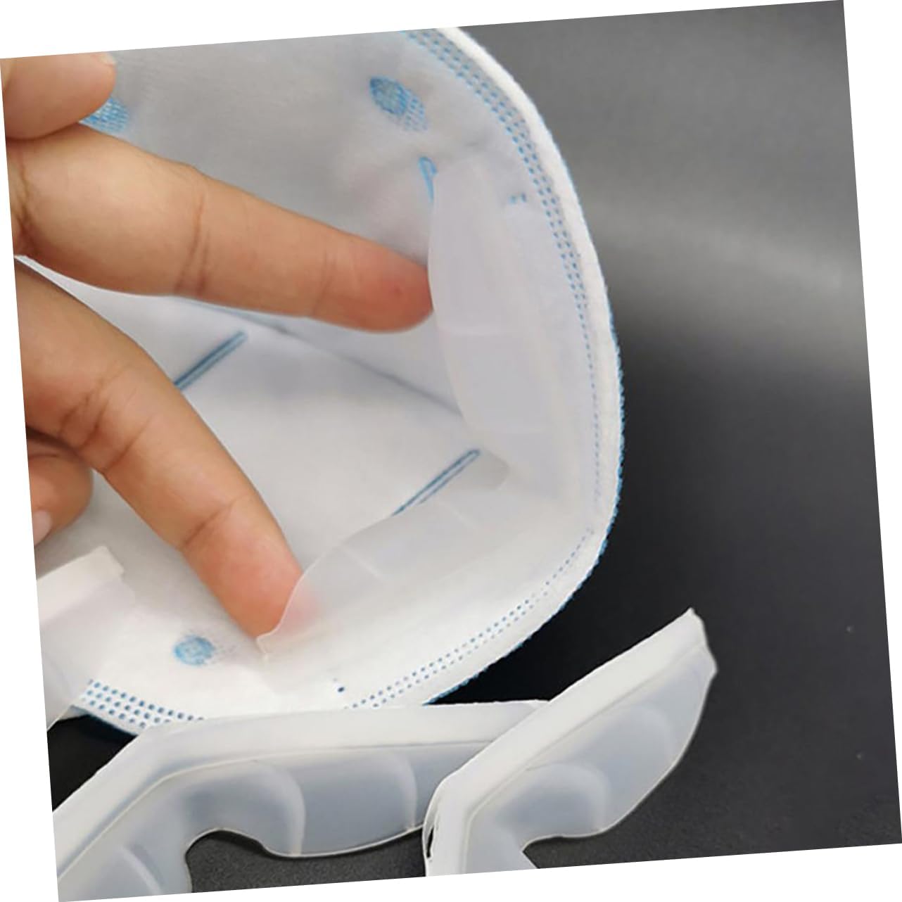 NOLITOY 8pcs Silicone Fog Glasses Mist Preventer Reusable Washable Eyeglass Accessories for -Grade Material for Safety and Comfort