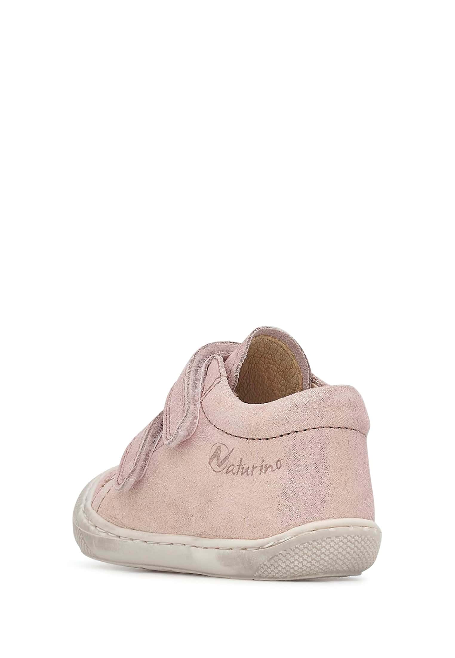 Naturino Scarpine Primi Passi in Suede Glitterato