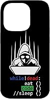 Vista 17 de Hacker Food Coder Sleep Programmer Coding Gift Case for iPhone 16