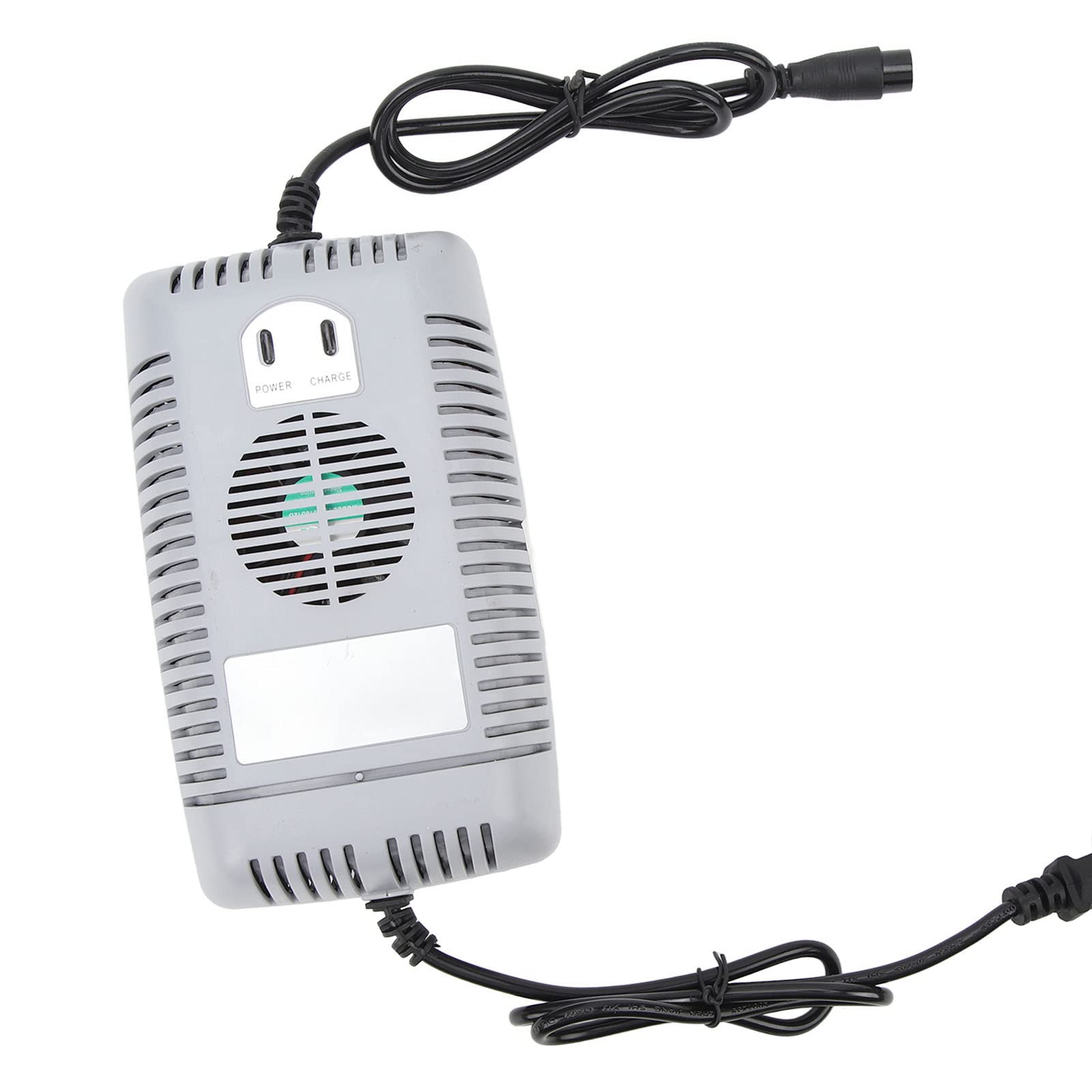 LJCMElectric Bike Charger, Lightweight 48V Electric Scooter Charger Plastic Stable Voltage 110‑220V for Electric Scooter Charging (UK Plug)