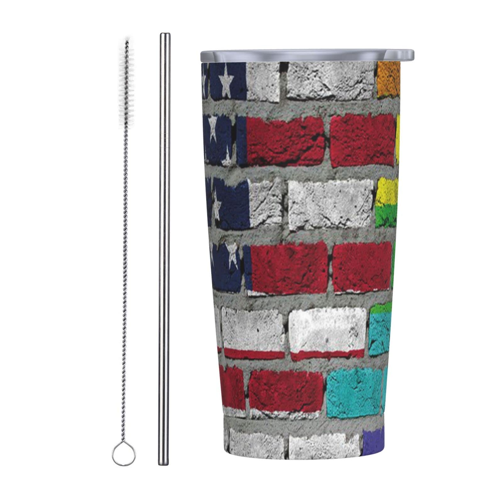 Gobelet isotherme arc-en-ciel 591 ml, le cadeau parfait pour le voyage