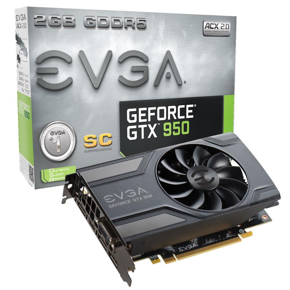 Amazon.com: EVGA GeForce GTX 950 2GB SC Gaming, Silent Cooling Amazon.com: EVGA GeForce GTX 950 2GB SC Gaming, Silent Cooling