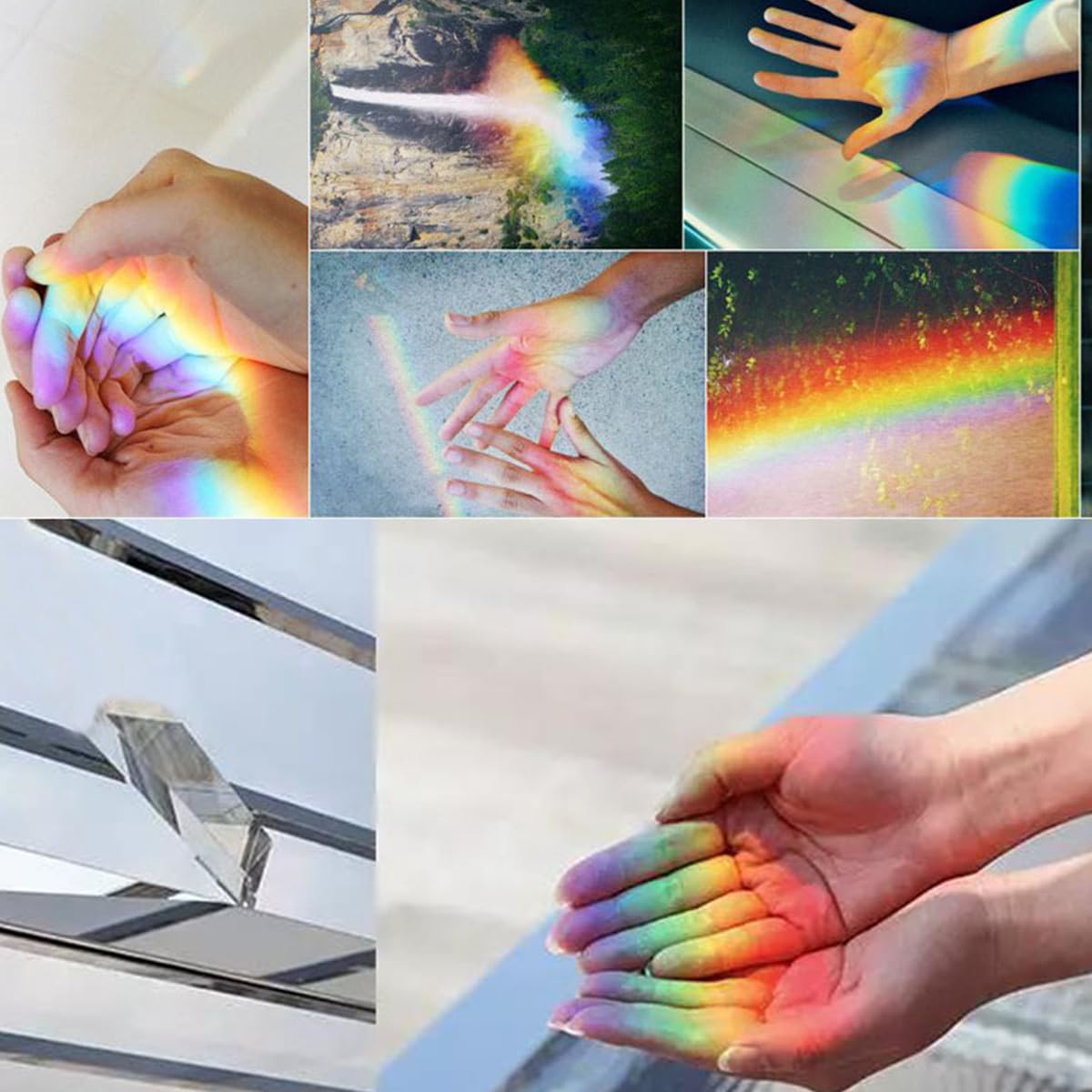 Prisme Triangulaire En Cristal – Effet Arc-en-Ciel Photographie & Expériences Scientifiques Enfants