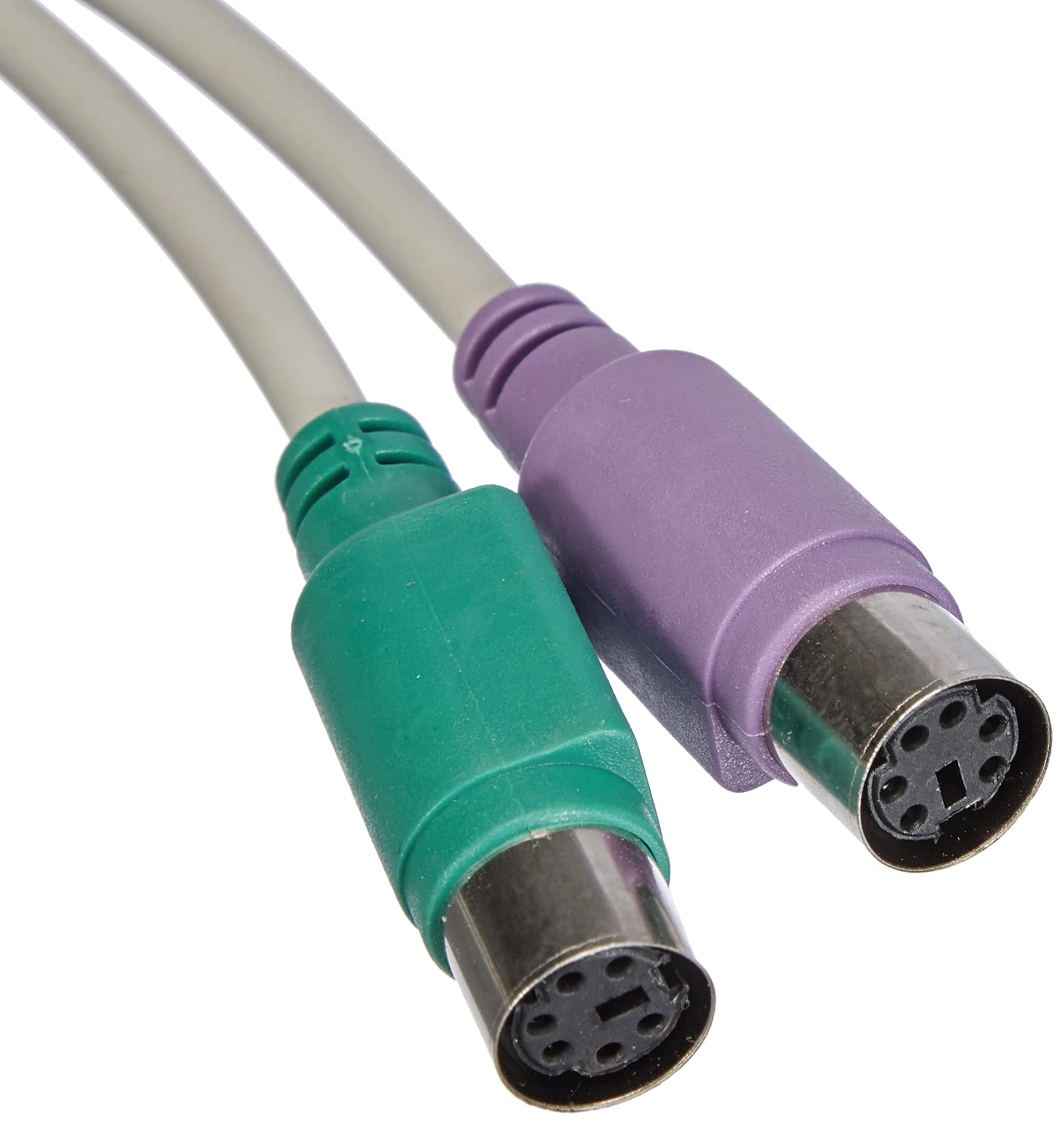 AKYGA AK-AD-15 - Adattatore per mouse da USB A a 2 prese PS/2, con cavo da 25 cm