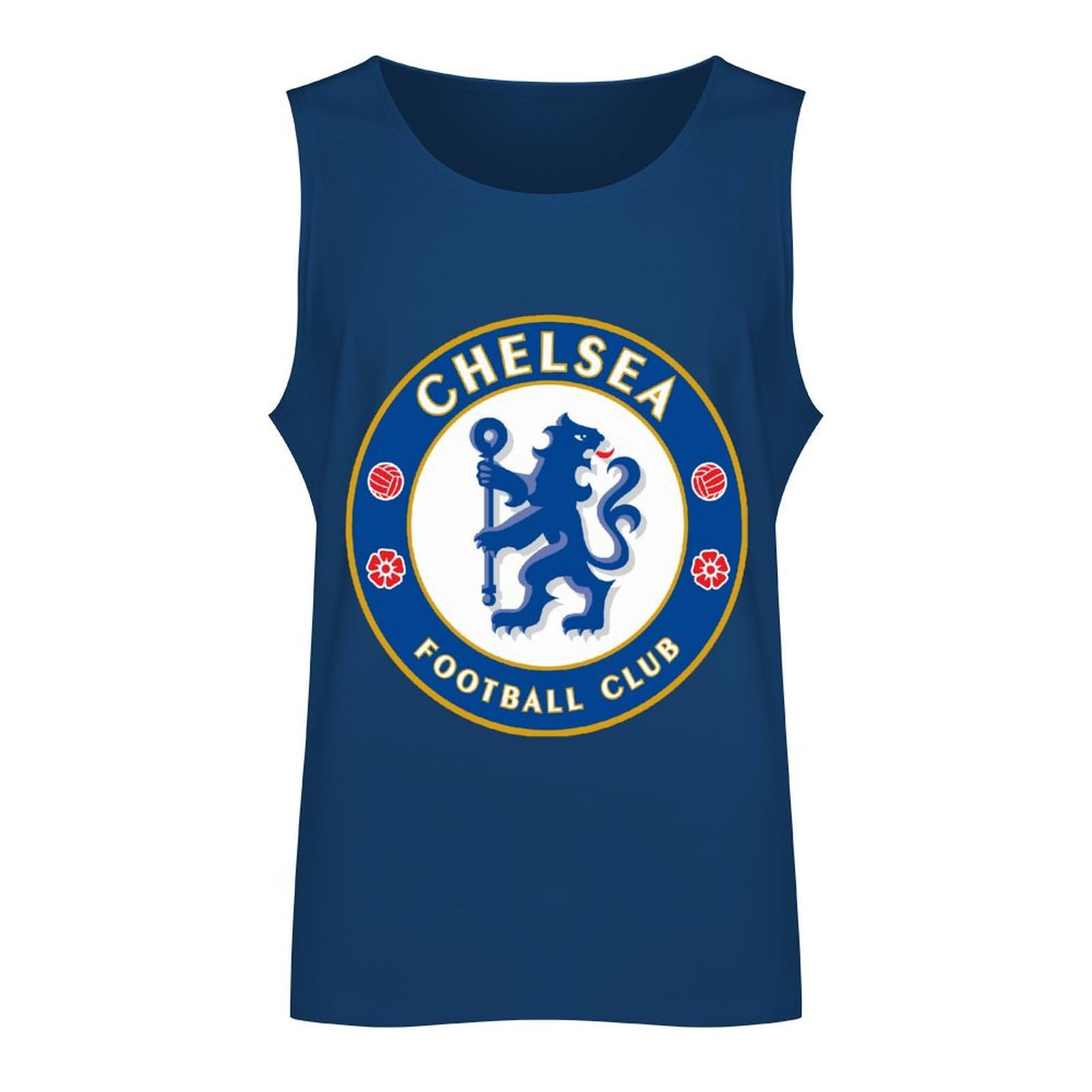 Amazon.co.jp: メンズ タンクトップ チェルシーfc スポーツ 袖なし 綿