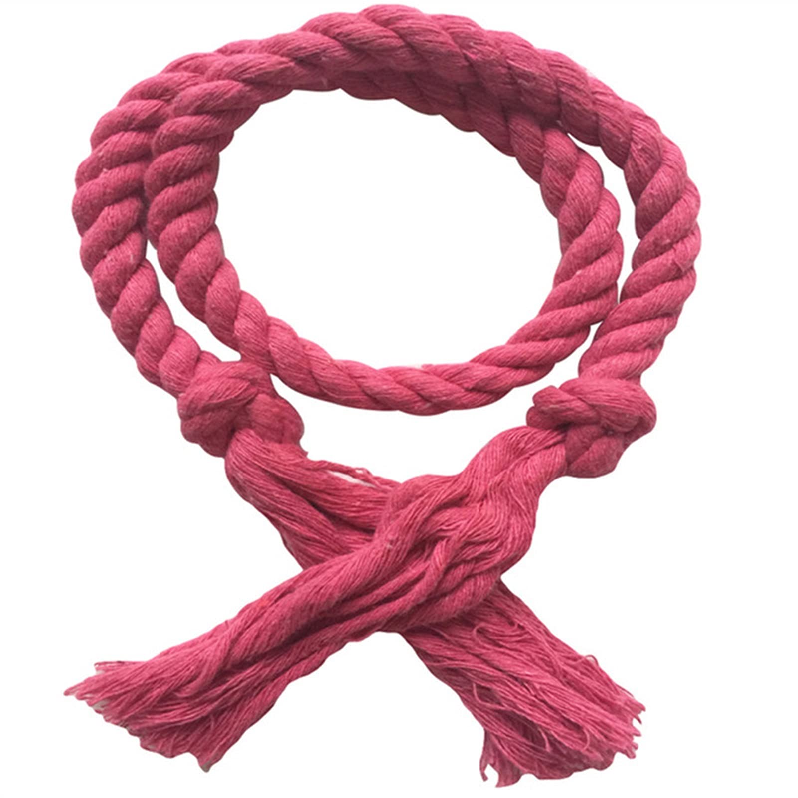 Lot De 2 Attaches De Rideaux Bohèmes Faites à La Main, Corde En Coton Tissee A Main Marron 99165446