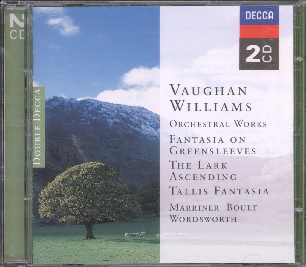 Vaughan Williams: (2CD) Lark Ascending, Tallis Fantasia, Greensleeves, Variations on Dives and Lazarus