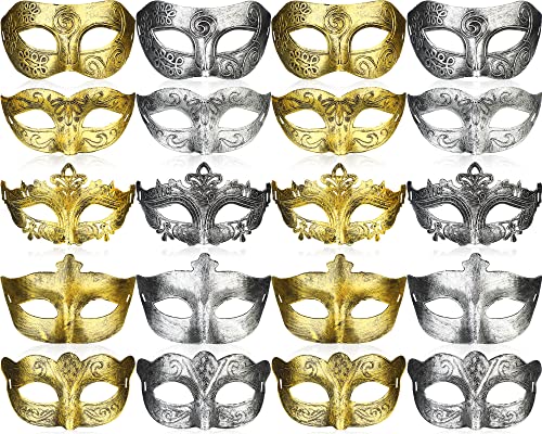 Masques vénitiens de Mardi Gras pour animer vos soirées déguisées de grand groupe
