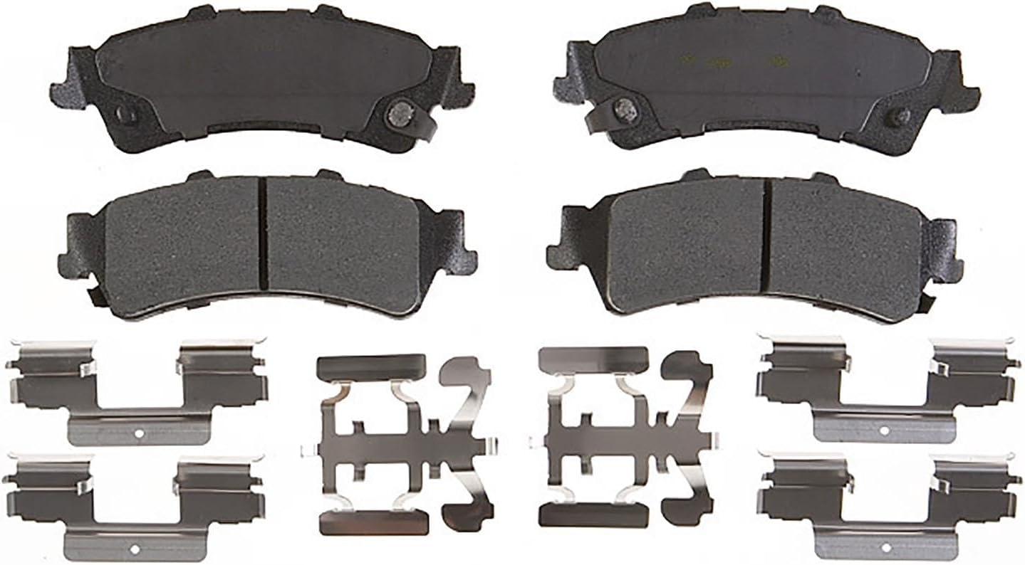 ACDelco Gold 17D792MH (19287132) Semi-Metallic Rear Disc Brake Pad Set