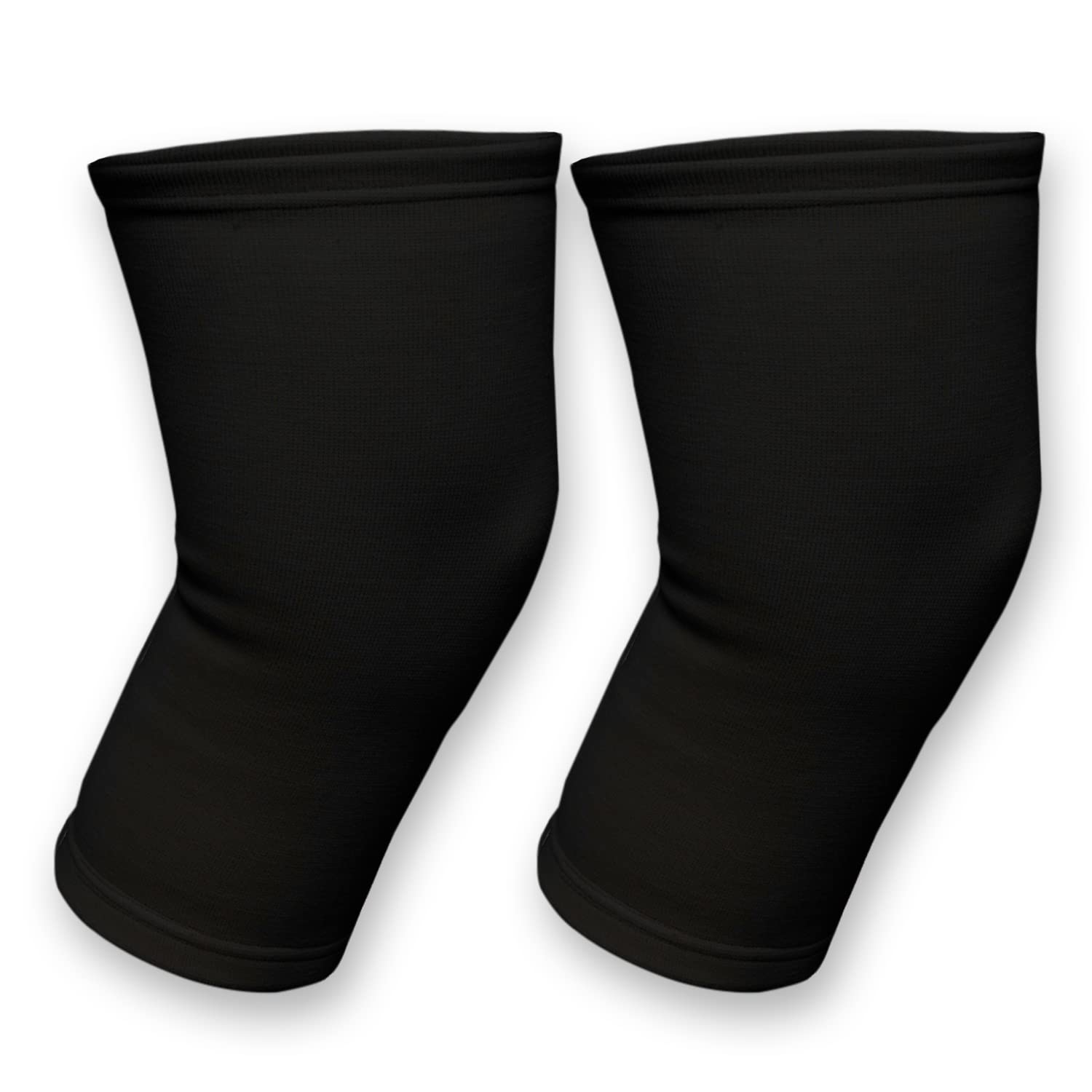 Kuber Industries Knee Cap | Cotton 4 Way Compression Knee Sleeves |Sleeves For Joint Pain | Sleeves For Arthritis Relief | Unisex Knee Wraps | Knee Bands |Size-M|1 Pair|Black (B0BZ48RDDR) Amazon Price History, Amazon Price Tracker