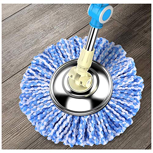 Yoqxhy 6 Pack Spin Mop Replacement Heads [6.3 Inch,Round Shape] Easywring Microfiber Mop Refills For Easy Cleaning 360 Degrees Spin Mop,(6 Colors) #TOP5