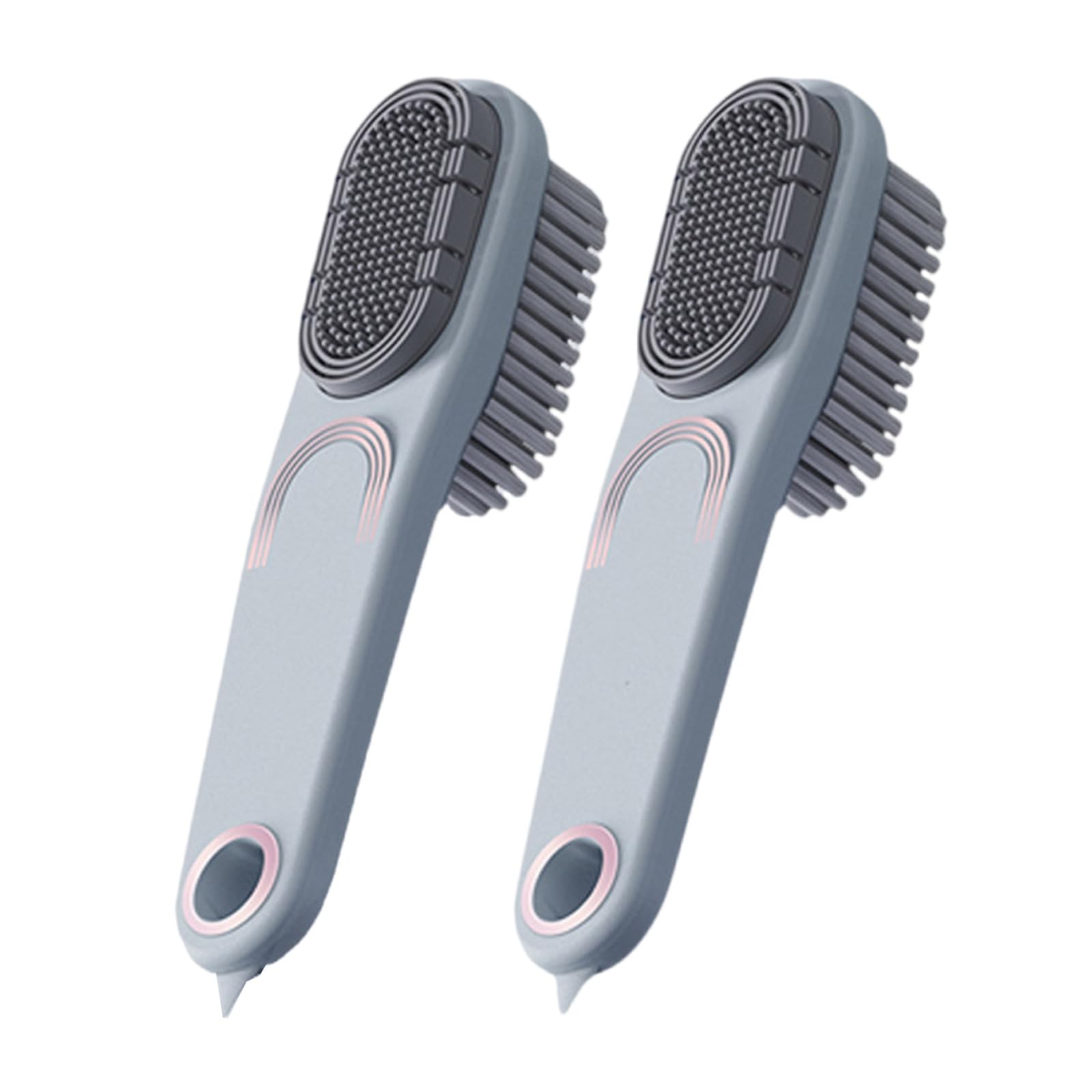 Qusinfc Streamlined Shoe Maintenance Brush for Delicate Fabrics Easy to Carry Construction Ideal for Athletes Professional Soft Bristle Shoe Brush