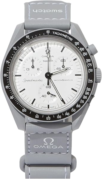 MOONSWATCH 1965 Genuine Swatch Mission Wristwatch, Collaboration, Waterproof, Mens, Womens, Mission, Shopper Included
