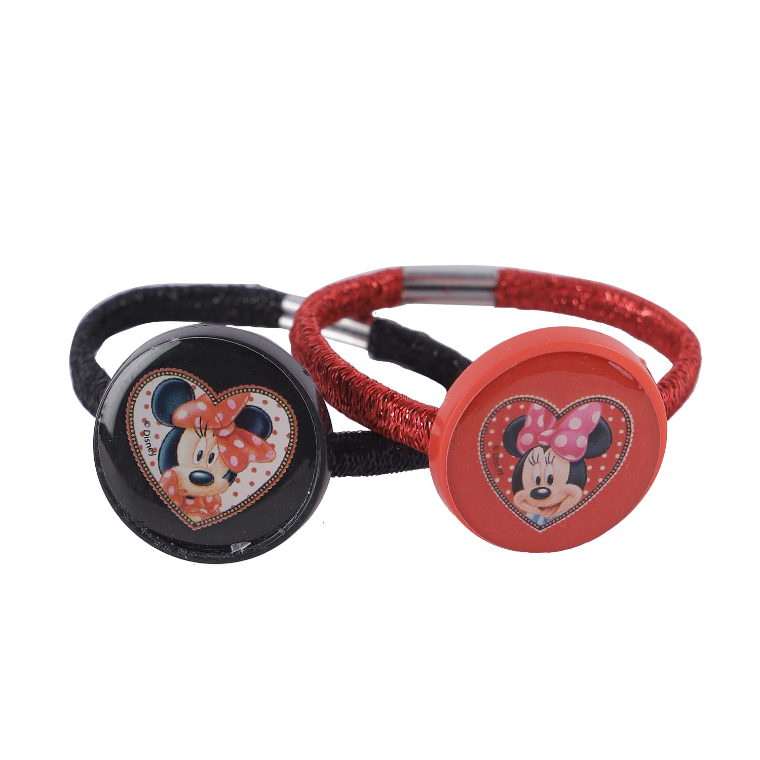 Lil Diva Minnie Mouse Pack Of 2 Red And Black Glitter Hair Pins For Girls 3 Years And Above (B0B8W3QBBD) Amazon Price History, Amazon Price Tracker