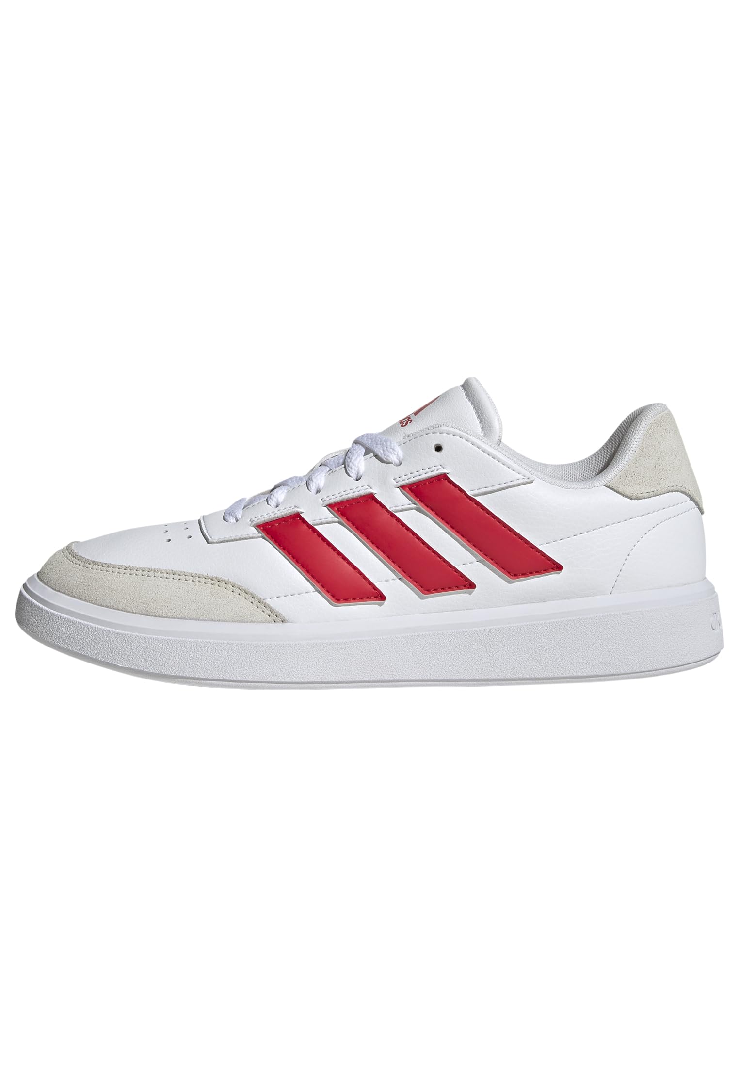 adidas Courtblock Shoes, Scarpe Uomo 44 EU Cloud White Pure Ruby Off White