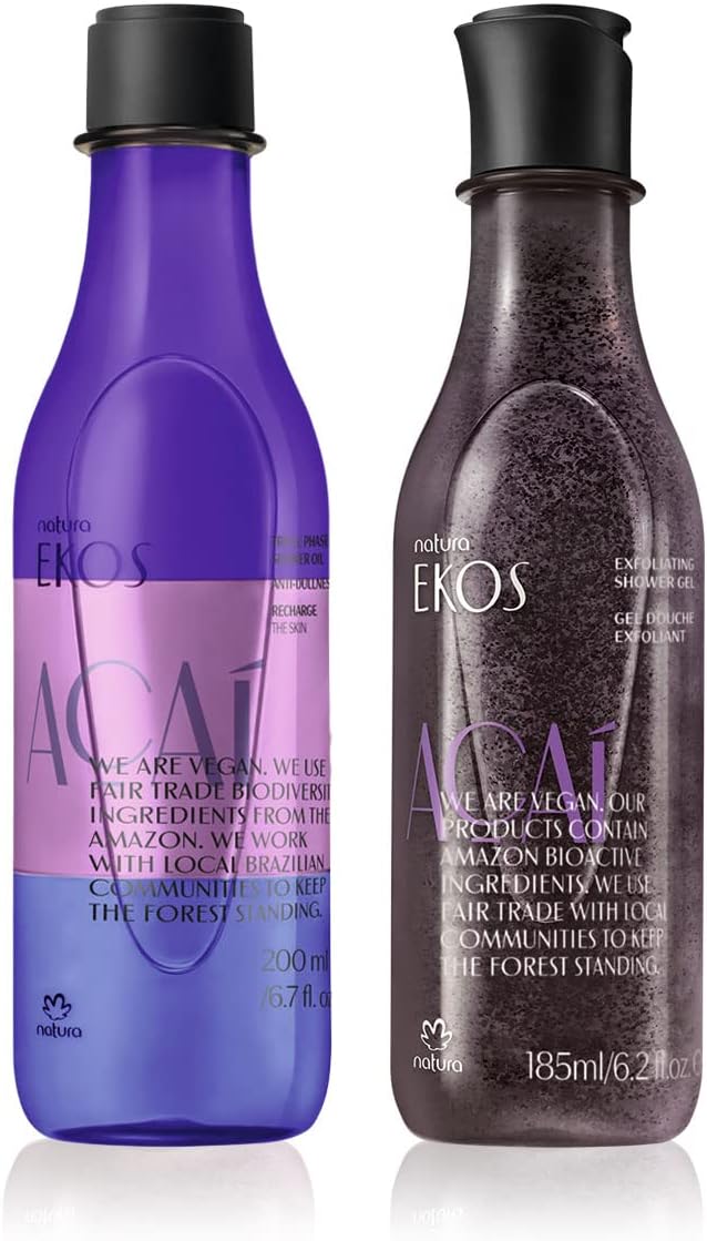 naturaEkos Açai Revitalizing Shower Essentials