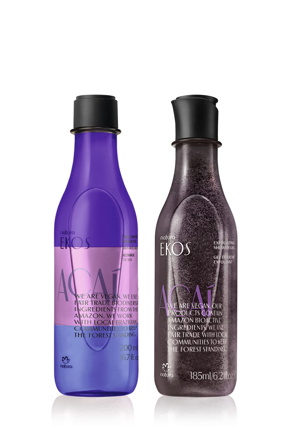 naturaEkos Açai Revitalizing Shower Essentials