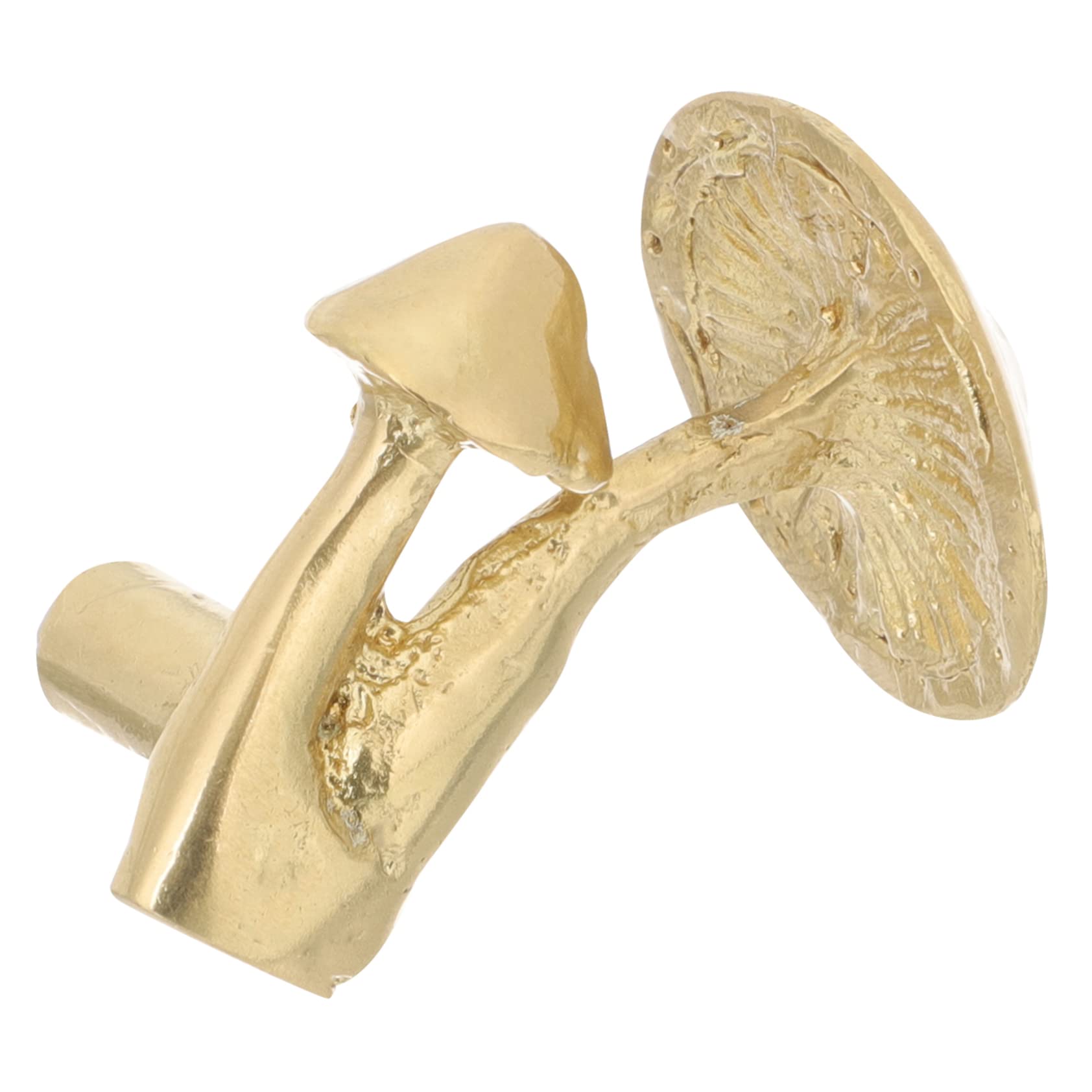ORFOFE 3 Pomelli in Ottone Per Mobili Per La Sostituzione Della Maniglia Della Porta Dellarmadio Decorativi in Stile Fungo