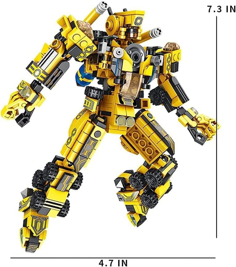 Miniatura 7 de Bloques de construcción 25 en 1, robot de ingeniería, robot educativo, juguetes de construcción, vehículos, camiones, proyectos de bricolaje, kit de