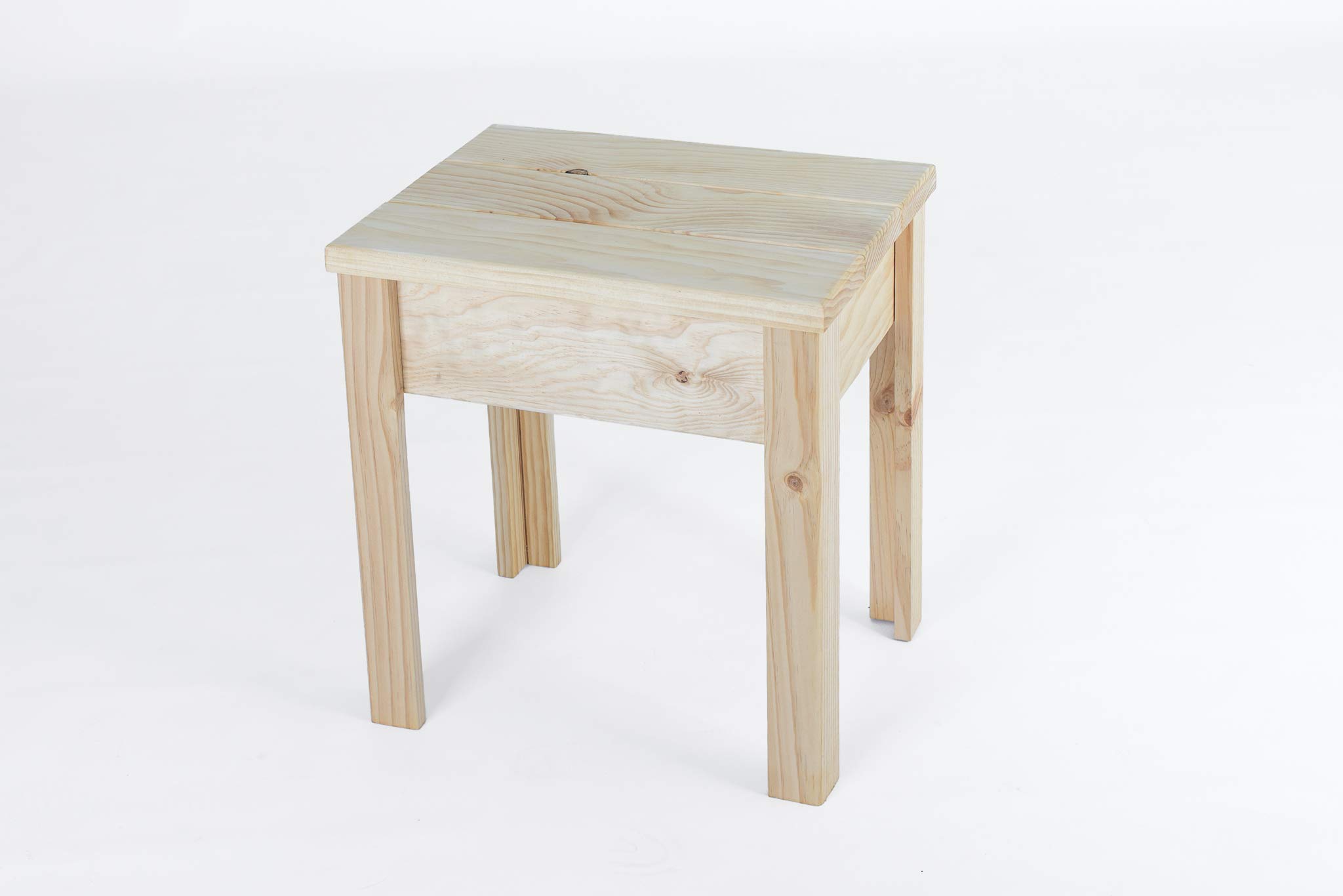 Tabouret bois de pin Tempus la chaleur d'un foyer doux
