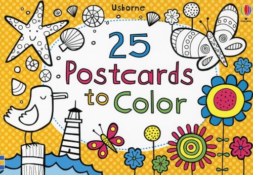 25 Postcards to Color (Greeting Cards)