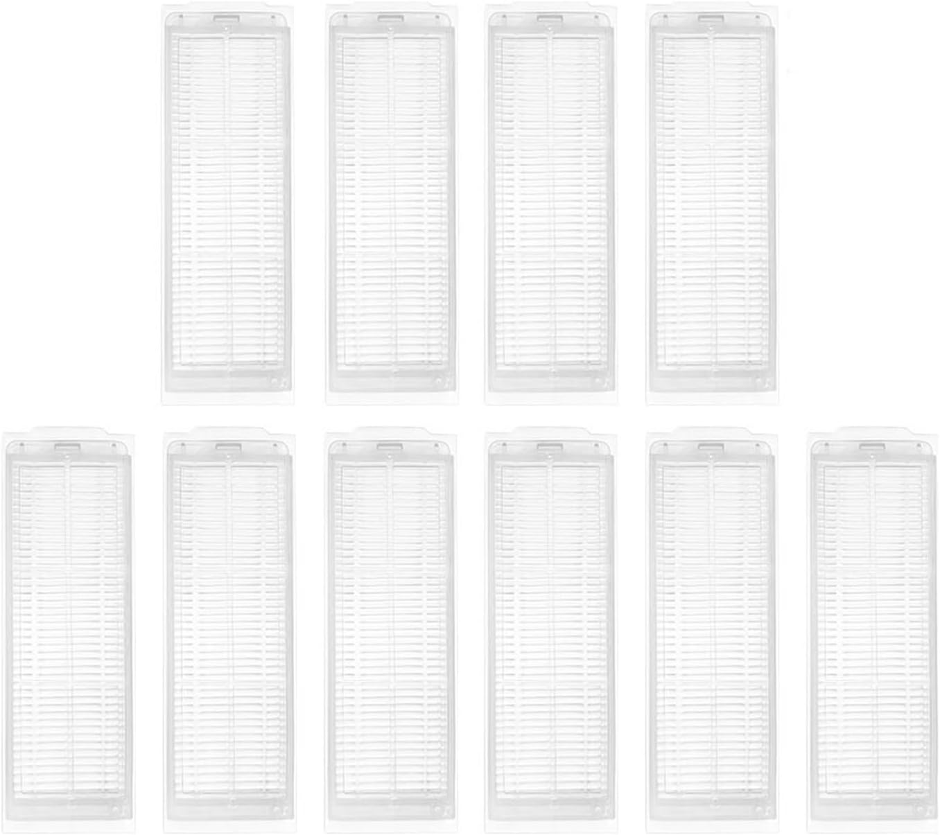 Hepa Filter Replacement, Compatible for Cecotec Conga 3290 3490 3690, Compatible for Xiaomi Mijia STYJ02YM Viomi V2 / V2 Pro / V3 Vacuum Cleaner Spare Parts(10 Hepa Filter)