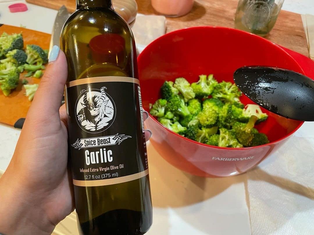 Spice Beast - Garlic Infused Italian Extra Virgin Olive Oil - 375ml