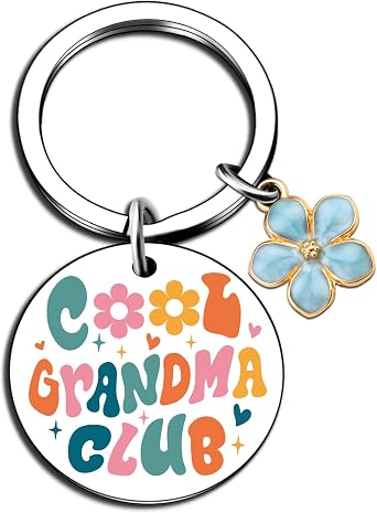 New Grandma Gifts First Time Grandma Gifts For Birthday Keychain