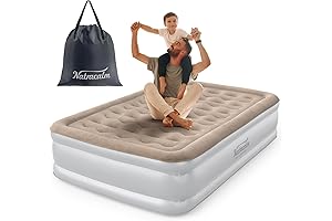 Premium Air Mattress Full with Built-in Pump, Fast Inflation & Deflation
