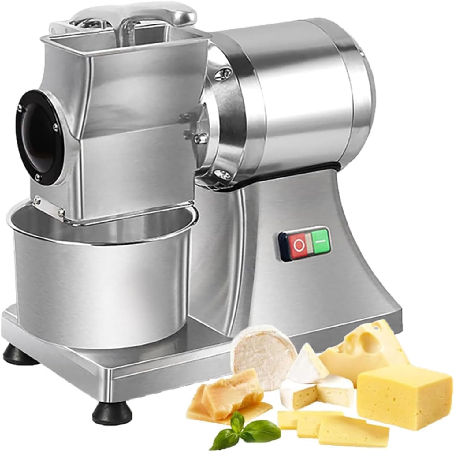Electric Cheese Grater 550W Commercial Cheese Grater Cheese Butter Bread Crumbs Grater Cheese Grater for Grating Cheese Peanut Bread Crumbs
