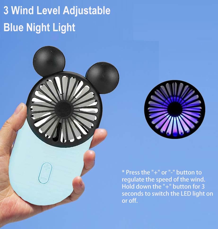 パーソナルファン Amazon | ZSHMJMJ かわいいパーソナルミニファン、ミニハンドヘルドUSB