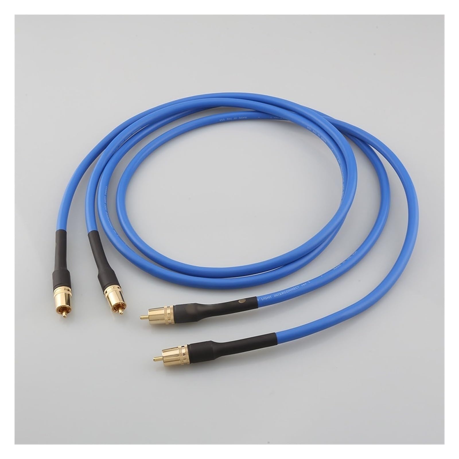 Cavo di interconnessione HiFi for riproduzione CD Cavo audio con jack placcato oro(1 Meters)