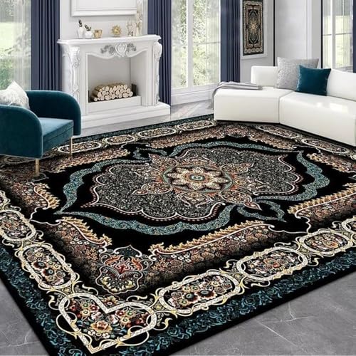 Vintage Red Carpet Rug 80x120cm for Living Room & Bedroom