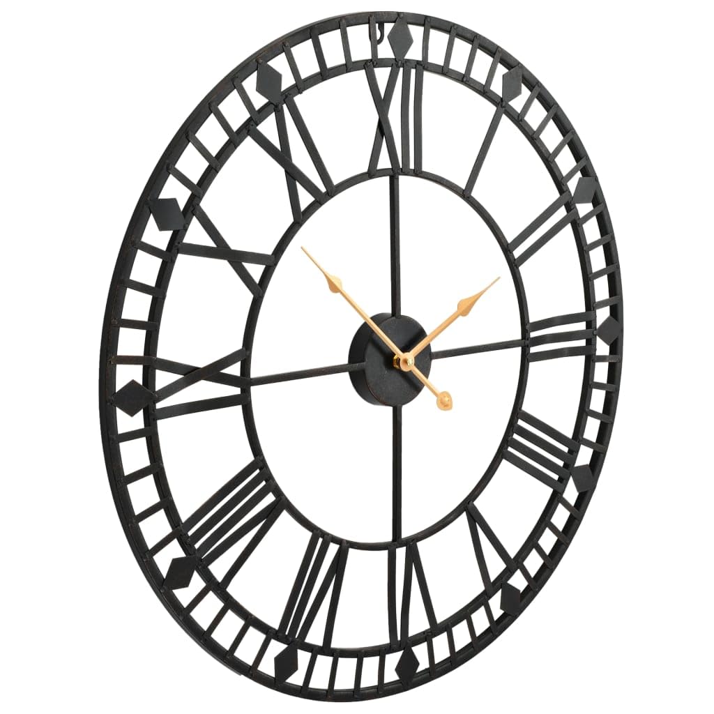 VidaXL Orologio Da Parete Vintage 30 Cm - Multicolore In MDF Per Cucina E Soggiorno - 4