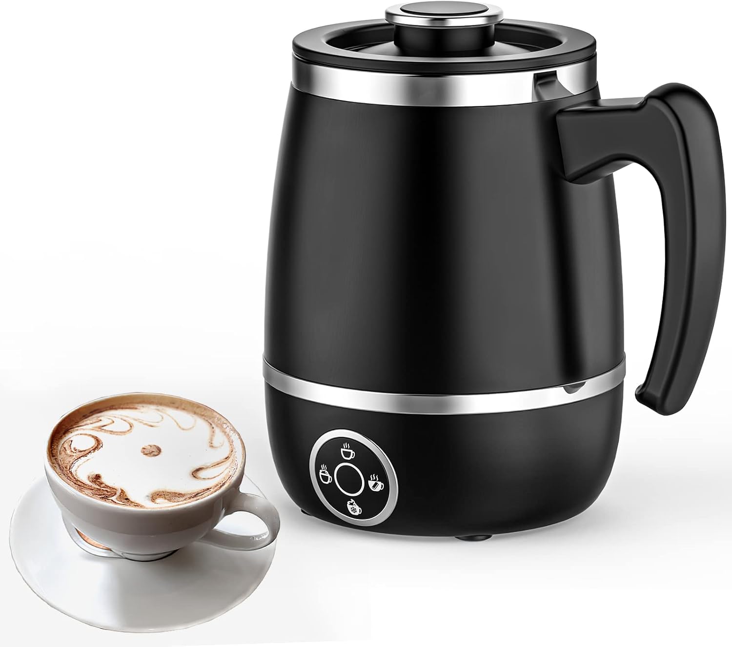 Milk Frother Electric 4in1, Automatic Milk Frother, Milk Warmer, Hot