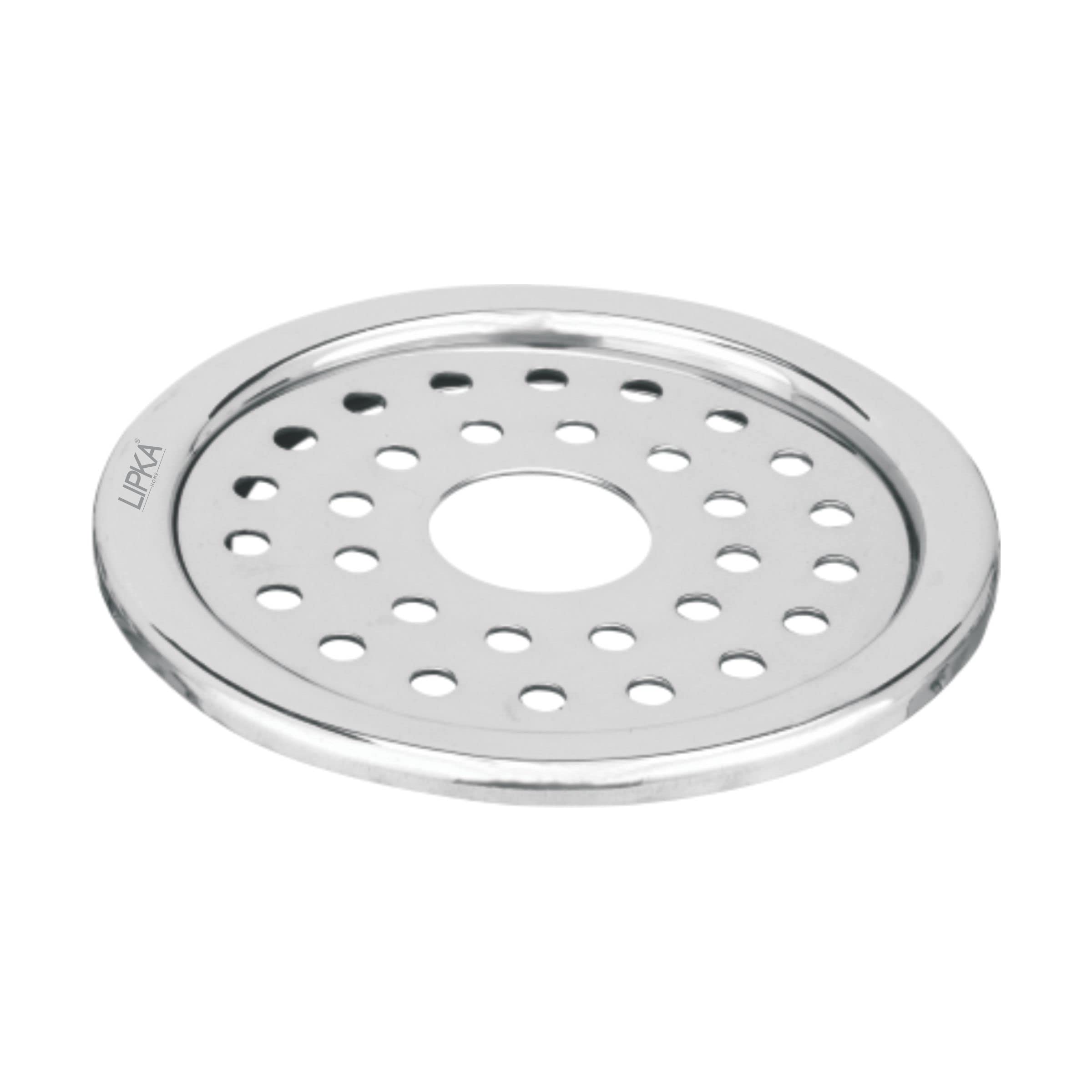 LIPKA Pack of 2 Eon Round with Plain Jali Floor Drain |Premium Stainless Steel |5 x 5 Inches| with Hole| (B08D3LGKK5) Amazon Price History, Amazon Price Tracker