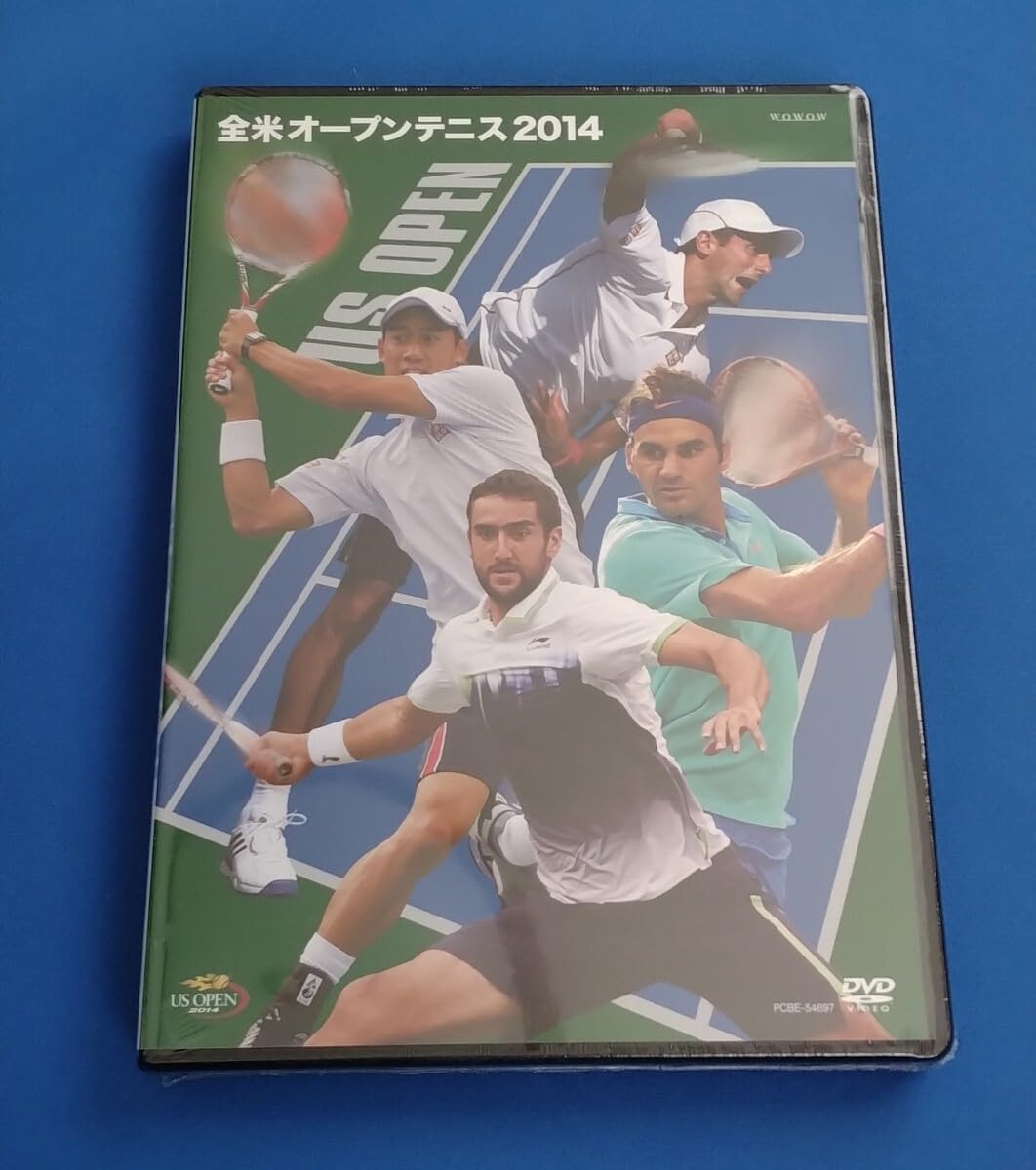 Amazon.co.jp: 錦織圭 全米オープンテニス2014 DVD 未開封 3枚組 準 