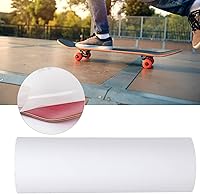 Vista 6 de Cinta de agarre transparente para patinetas, cinta de agarre transparente para patineta, papel de lija transparente para patineta, accesorio