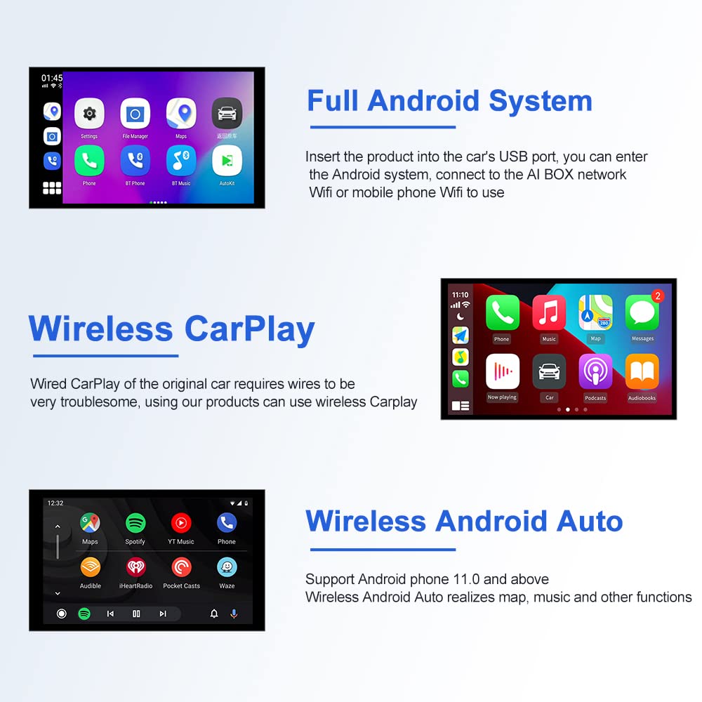 Buy CarlinKit Wireless CarPlay AI Box Dongle It's a Multimedia Box from