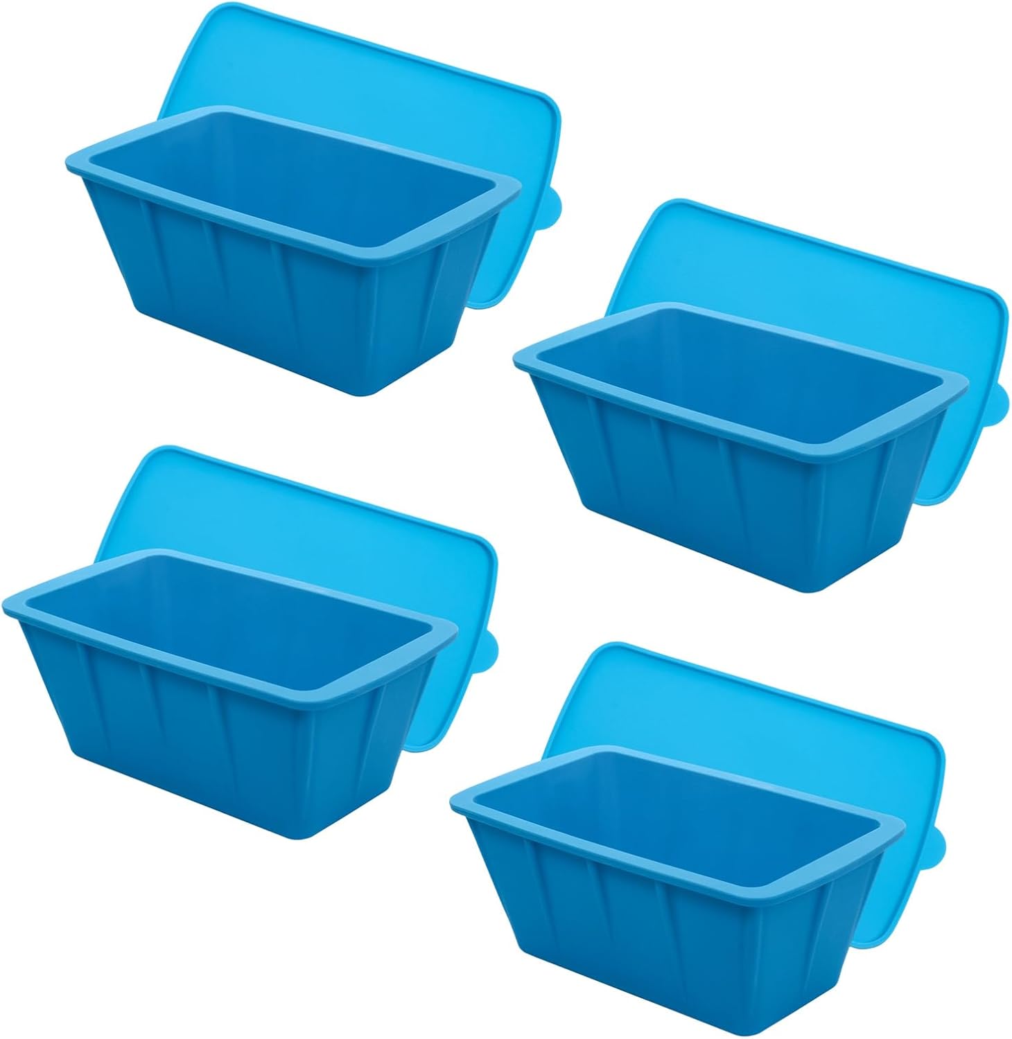 User Friendly Silicones Ice Maker Saves Time Make 8lbs in 24Hours Bath Bucket Ideal for Home Use and Gift Fishing Coolers