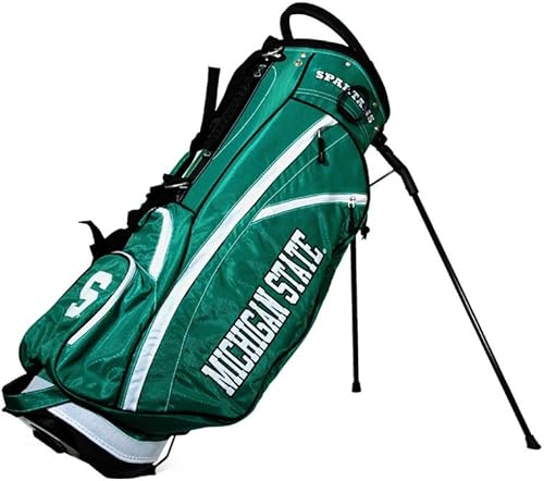 Miniatura 24 de Team Golf NCAA Fairway - Bolsa de soporte de golf, ligera, parte superior de 14 direcciones, soporte de acción de resorte, bolsillo térmico aislado