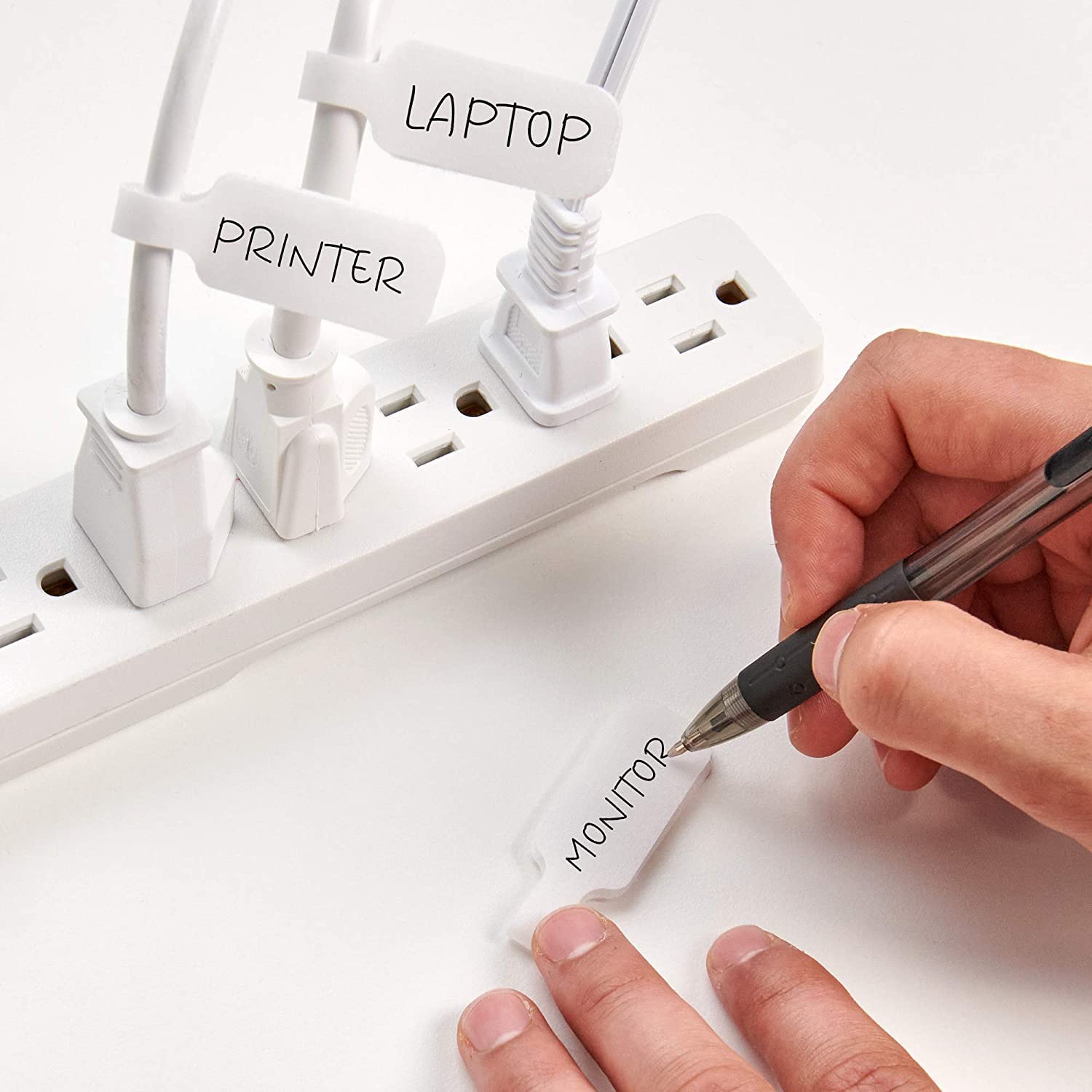 Amazon | ケーブルタグ Wrap-It コード タグ ケーブル ラベル M