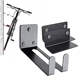 Suporte de Bicicleta Parede Universal Horizontal Encaixe de segurança para Cadeado