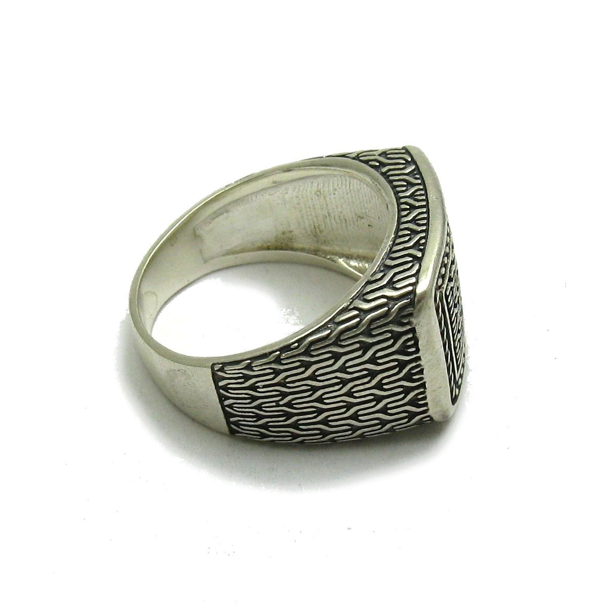 Anillo de plata de ley sólido 925 R001741