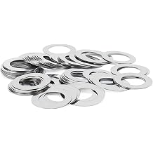 Cgshop-Washers M3 M4 M5 M6 M8 M10 M12 M13 M14 304 Stainless Steel Ultra Thin Flat Ultrathin Shim, Durable Easy to InstallThickness 0.3mm,M5x10