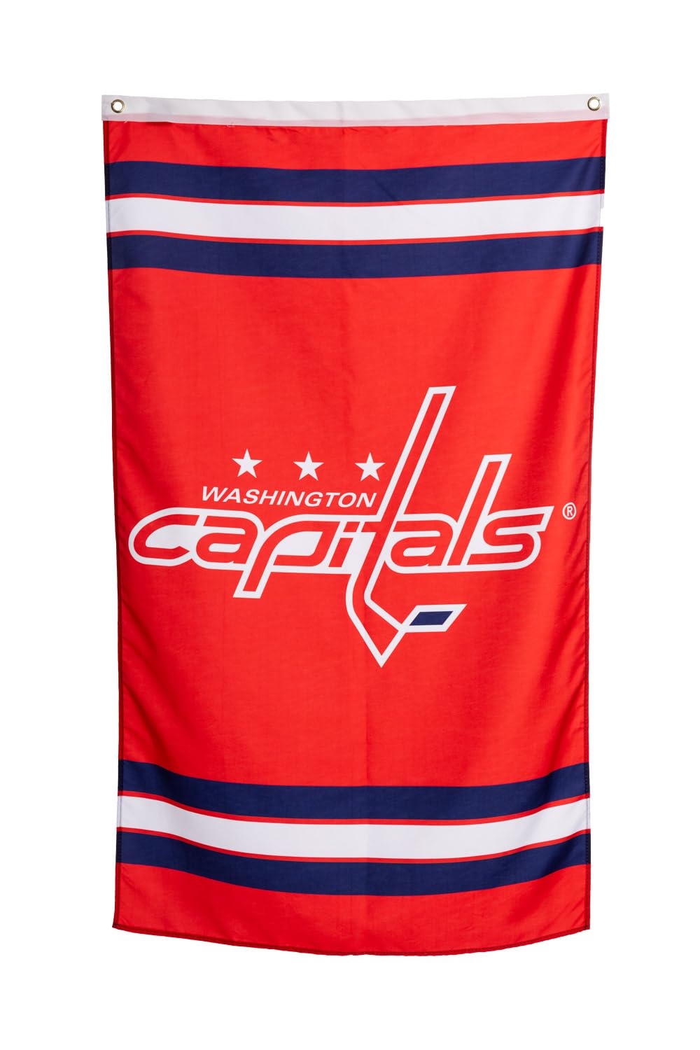 Calhoun NHL Officially Licensed Indoor Team Logo Wall Banner - Washington Capitals (30" by 50")