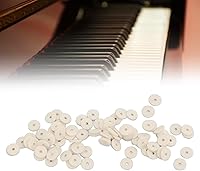 Vista 6 de Arandela de piano, teclado de piano, arandelas de fieltro, riel de equilibrio, perforaciones de riel de equilibrio, accesorio de reparación
